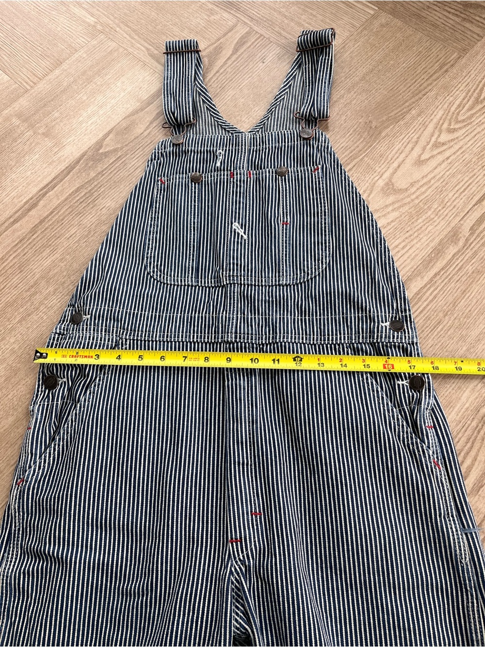 Dickies Striped Denim Railroad Overalls size 2-4 - Picture 4 of 7